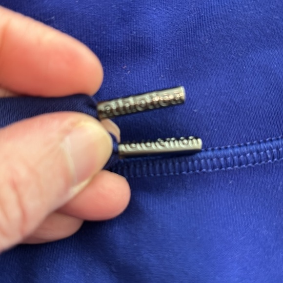 Lululemon luon crop pigment blue 4 - Picture 3 of 10